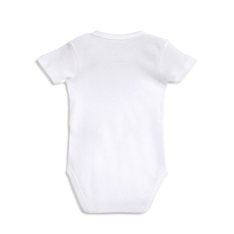 Infants Multicolor Printed Bodysuit (Pack Of 4) image number 6